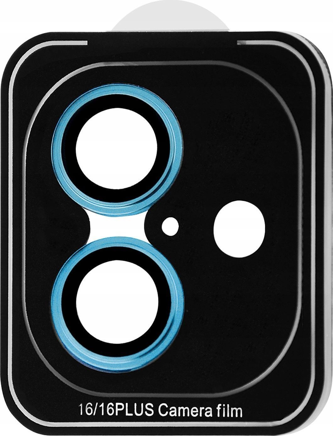 Osłona Szkło Hartowane 9h Na Obiektyw Aparat Iphone 16 / 16 Plus - Niebieski / Cppaip16pl08