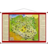 Mapy i plansze edukacyjne - Polska młodego odkrywcy mapa ścienna dla dzieci 580x380 mm - miniaturka - grafika 1