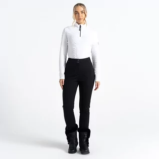 Spodnie damskie - Dare 2b - Damskie Spodnie Narciarskie Sleek Iii Czarny, Rozmiar: 42R - grafika 1