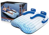 Materace dmuchane i koła do pływania - Bestway Dmuchany Materac,Fotel Dwuosobowy 196 x 193 cm Bestway 43534 LT-10729-0 - miniaturka - grafika 1