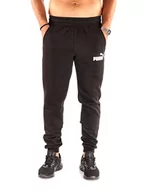 Spodenki męskie - PUMA Męskie spodnie ESS+ Colorblock Pants FL Cl spodnie, czarne, XXL, czarny, XXL - miniaturka - grafika 1