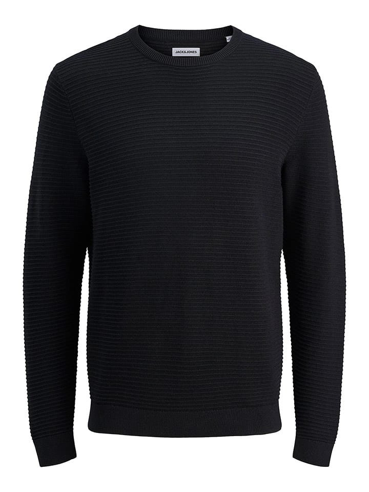 Jack & Jones Sweter w kolorze czarnym