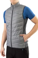 Kurtki i kamizelki sportowe męskie - Kamizelka hybrydowa męska Viking Bart Pro Vest Primaloft 08 szary - miniaturka - grafika 1
