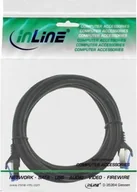 Patchcordy - InLine InLine® Patch cable armoured, U/FTP, Cat.6A, black, 7.5m - miniaturka - grafika 1