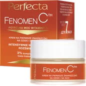 Kremy do twarzy - Perfecta Fenomen C Krem do twarzy na pierwsze zmarszczki na dzień i na noc - miniaturka - grafika 1
