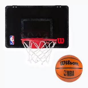 Zestaw do mini-koszykówki Wilson NBA Forge Team Mini Hoop - Koszykówka - miniaturka - grafika 1