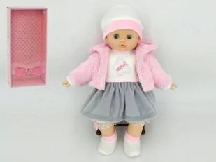 Adar Lalka dziewczynka 40cm z dźwiekiem pudełko 529977 - Lalki dla dziewczynek - miniaturka - grafika 1
