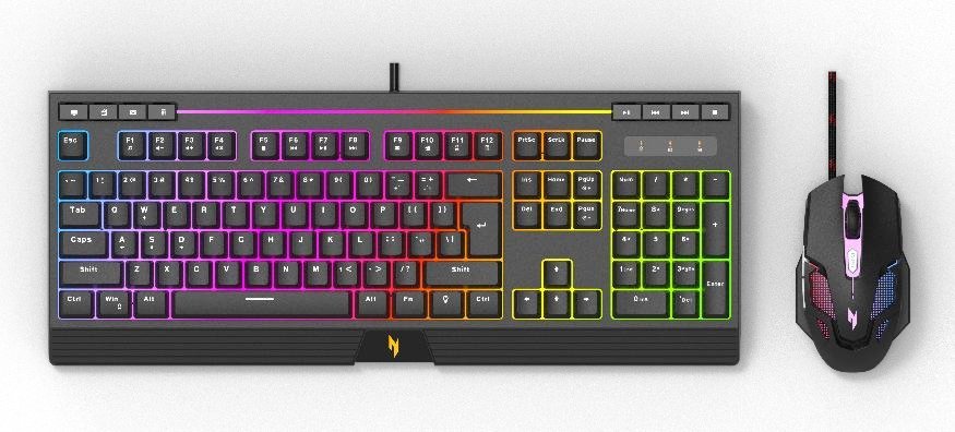 Acer Nitro Combo Set - Wired keyboard and mouse, NAK200, USI layout Retail Pack GP.ACC11.03Y