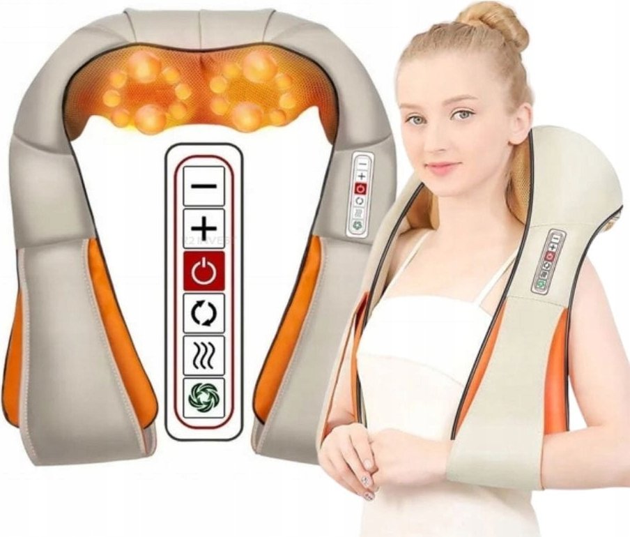 MARK1 Uniwersalny masażer szyi i karku z 2 głowicami M01 0,2kg