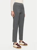 Spodnie damskie - Marc O'Polo Chinosy 408 0262 10435 Szary Slim Fit - miniaturka - grafika 1