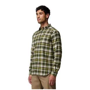 Koszula męska Columbia Cornell Woods™ Flannel Long Sleeve Shirt Rozmiar: M / Kolor: żółty - Koszulki sportowe męskie - miniaturka - grafika 1
