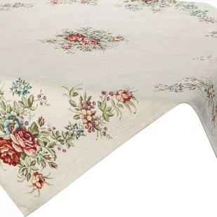 Obrus 100 x 100 Dekoracyjny Gobelinowy 1233 Natu - Obrusy i serwetki - miniaturka - grafika 1