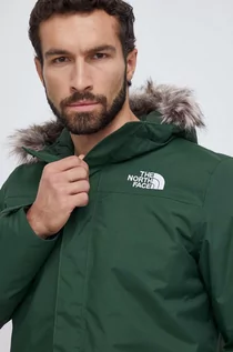 Kurtki męskie - The North Face kurtka męska kolor zielony przejściowa - grafika 1