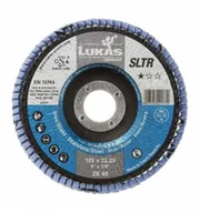 Materiały ścierne - LUKAS LAMELKA SLTR BASE-X GRANULACJA 40 125MM PA9 40 125LU - miniaturka - grafika 1