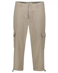BRAX Męskie spodnie Style Liam Cotton GAB klasyczne bermudy o sportowym wyglądzie cargo, RYE, 48, Rye, 33W / 32L - Spodenki męskie - miniaturka - grafika 1