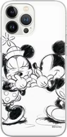 Etui i futerały do telefonów - Etui na telefon komórkowy Mickey & Minnie 010 Disney Full Print White kompatybilne z Samsung Galaxy A52 5G - miniaturka - grafika 1