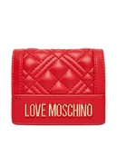 Portfele - LOVE MOSCHINO Mały Portfel Damski JC5601PP0NLA0500 Czerwony - miniaturka - grafika 1