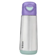 Kubki dla dzieci - B.Box, Butelka termiczna z ustnikiem sportowym 500 ml, Lilac Pop - miniaturka - grafika 1
