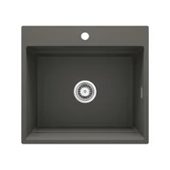 Zlewozmywaki - DEANTE MAGNETIC Zlewozmywak granitowy magnetyczny 1-komorowy Antracyt Metalik ZRM_T10A - Specjalistyczny sklep - Raty 0% - Kup z PayPo i zapłać za 30 dni - miniaturka - grafika 1