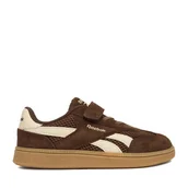 Buty dla chłopców - Sneakersy Reebok CEOWB-LEA-D680(ch) Brązowy - miniaturka - grafika 1