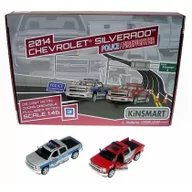 Samochody i pojazdy dla dzieci - Hipo Chevrolet Silverado Policja Straż p12 KT5385DPR - miniaturka - grafika 1