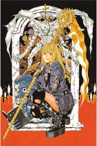 Plakat Anime Death Note DN_098 A2 Custom Manga