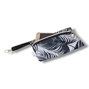 Etui na klucze etui na telefon saszetka portfelik pióra - Etui na klucze - miniaturka - grafika 1