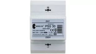 EMC 1-fazowy na szynę PSS 30VA 230/24V 162024-9997 Breve - Zasilacze i transformatory - miniaturka - grafika 1