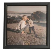 Ramki na zdjęcia - Ramka na zdjęcie 30x30 czarna kwadratowa - miniaturka - grafika 1