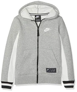 Nike B NK Air FZ, bluza męska szary Dk Grey Heather/Sail/Black l - Bluzy męskie - miniaturka - grafika 1