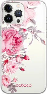 Etui do Apple IPHONE 5/5S/SE Kwiaty 059 Babaco Nadruk częściowy Przeźroczysty - Etui i futerały do telefonów - miniaturka - grafika 1