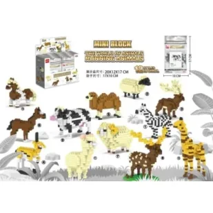 Klocki zwierzęta MIX - Klocki - miniaturka - grafika 1