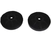 Filtry do okapów - 2x Filtr węglowy FWP19 do okapu Amica 9.8cm x 28mm OTP6243B OTP6233W - miniaturka - grafika 1