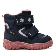 Buty dla dziewczynek - Śniegowce Superfit GORE-TEX 1-000045-8010 M Granatowy - miniaturka - grafika 1