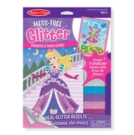 Zabawki kreatywne - Melissa & Doug, brokatowe ubieranki Księżniczka i Wróżka - miniaturka - grafika 1