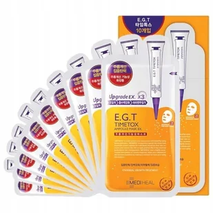 Mediheal E.G.T Timetox Ampoule Mask EX 10 szt ! Szybka dostawa! Atrakcyjne raty! Dostawa w 2h Warszaw 8809470122265 - Maseczki do twarzy - miniaturka - grafika 1