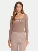 Body - Guess Body O5RM08 KBBU1 Beżowy Regular Fit - miniaturka - grafika 1