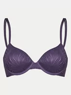 Biustonosze - Calvin Klein Underwear Biustonosz z fiszbiną 000QF6875E Fioletowy - miniaturka - grafika 1
