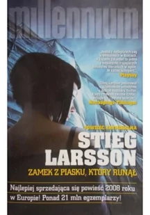 Czarna Owca Millennium Zamek z piasku który runął Stieg Larsson [książka] 9788375540840 - Powieści - miniaturka - grafika 2