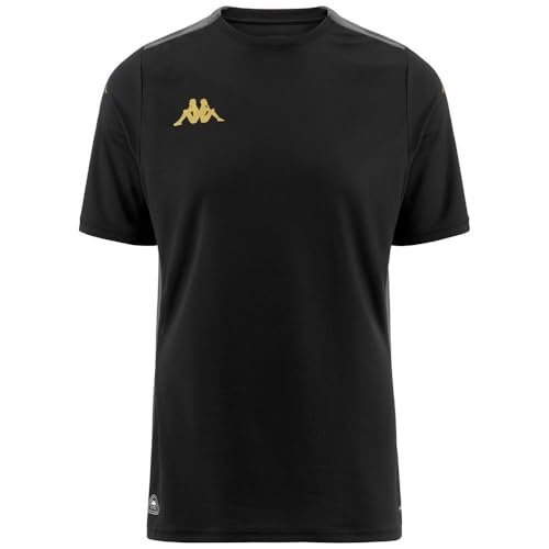 Kappa Koszulka gracza Gabou czarna męska, rozmiar M