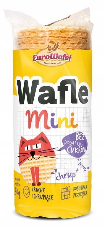 Eurowafel Wafle mini 80g