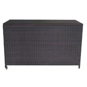 Skrzynie ogrodowe - Skrzynia ogrodowa PATIO 47874 Brązowy - miniaturka - grafika 1