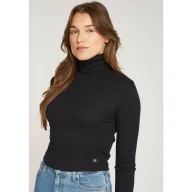 Bluzki damskie - CALVIN KLEIN JEANS Golf | Slim Fit - miniaturka - grafika 1