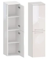 Szafki łazienkowe - Słupek Łazienkowy ROSEN 35 2D P - Uchwyt Biały - miniaturka - grafika 1