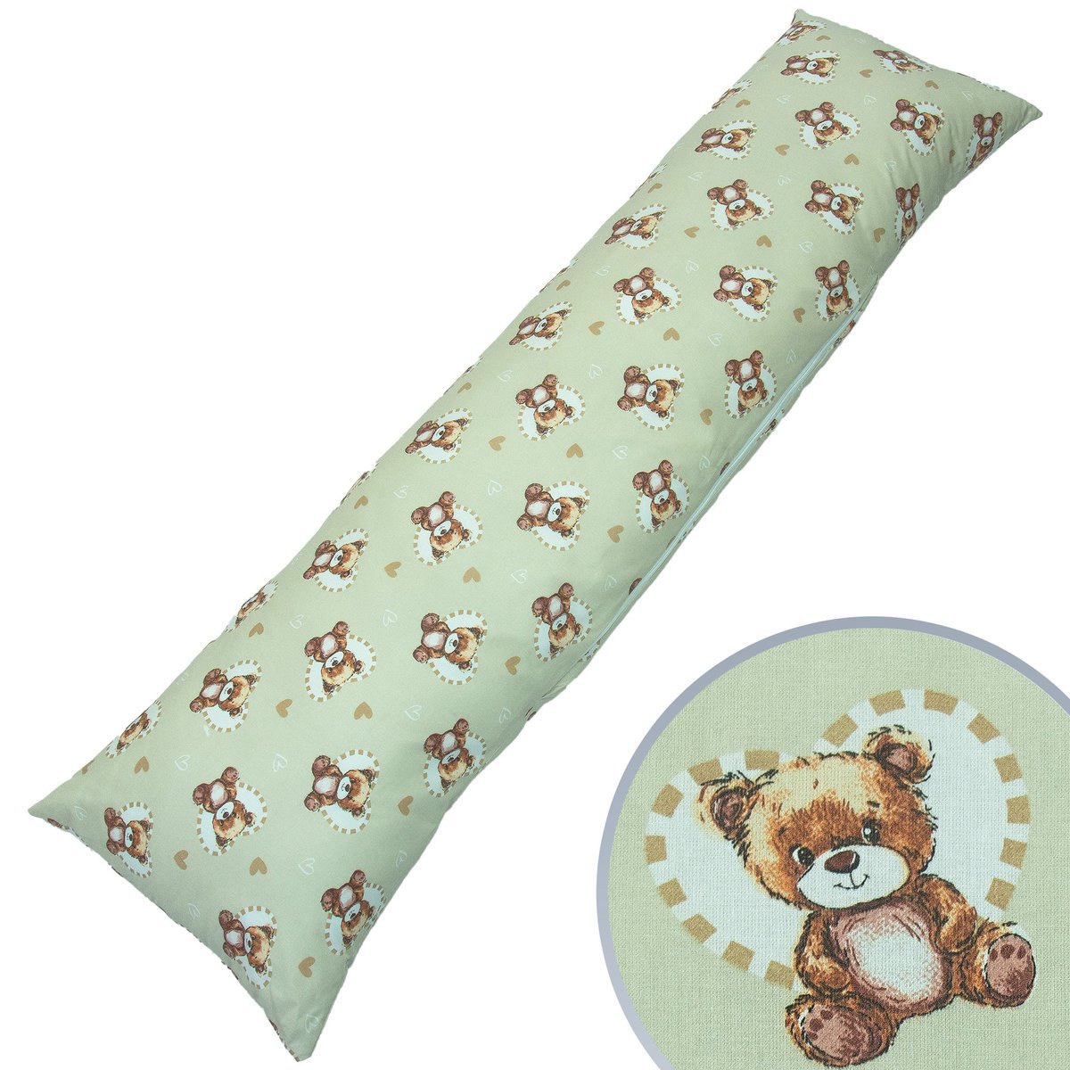 POSZEWKA 145x40 cm DODATKOWA DO PODUSZKI DO SPANIA NA BOKU Kerstin