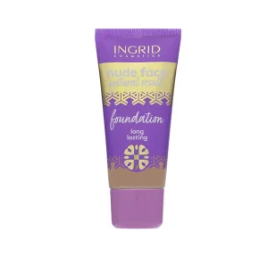 INGRID Nude Face Natural Result Foundation podkład kryjący 24 Nutty - Podkłady do twarzy - miniaturka - grafika 1