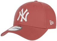 Czapki i chusty sportowe męskie - 9Forty Properties NY Yankees Cap by New Era, koralowy, One Size - miniaturka - grafika 1