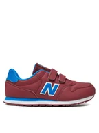 Buty dla chłopców - New Balance Sneakersy GV500CMB Bordowy - miniaturka - grafika 1