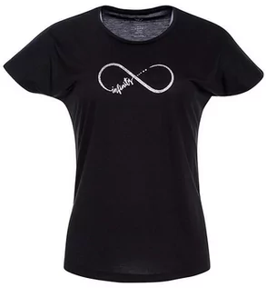 Koszulki i topy damskie - Dare 2b T-shirt "CrystallizeGrphic" w kolorze czarnym - grafika 1