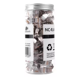 Wtyk RJ45 kat. 7 FTP NC-RJ457FT-16 100szt - Kable miedziane - miniaturka - grafika 2